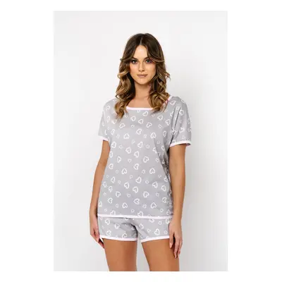 Women's pyjamas Noelia, short sleeves, short legs - print