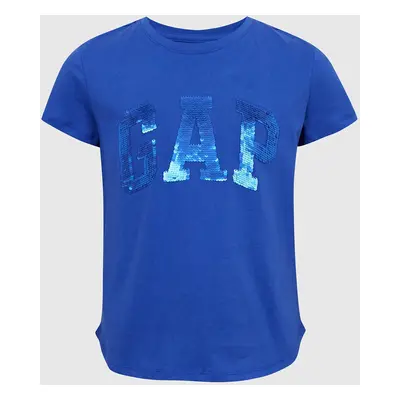 GAP Children's T-shirt with sequined logo - Girls