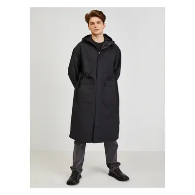 Black Men's Light Coat Diesel - Mens