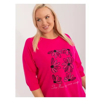 Blouse-RV-BZ-9451.82-fuchsia