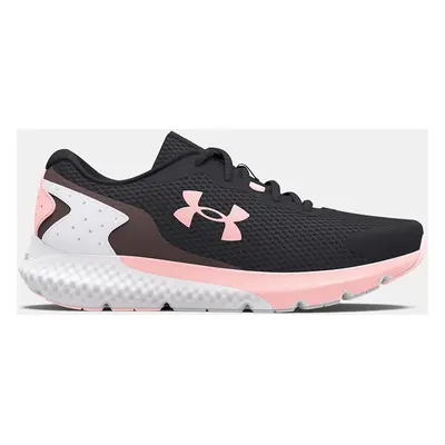 Girls' running shoes Under Armour GGS Charged Rogue Jet Gray