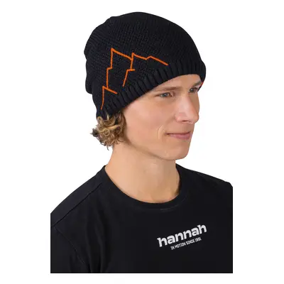 Winter knitted hat made of merino wool Hannah BRIT anthracite