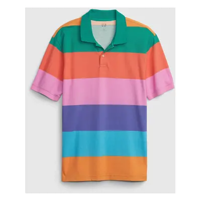 GAP Striped Polo T-shirt - Men