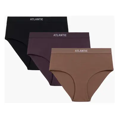 Women's sports panties ATLANTIC maxi 3Pack - multicolored