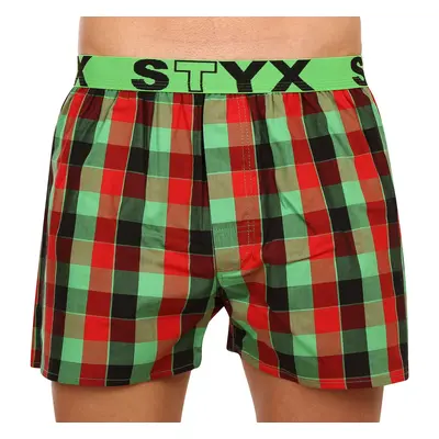 Men's briefs Styx sports rubber multicolored