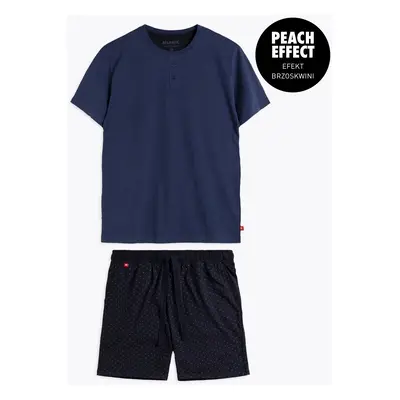 Men's pyjamas ATLANTIC - navy blue