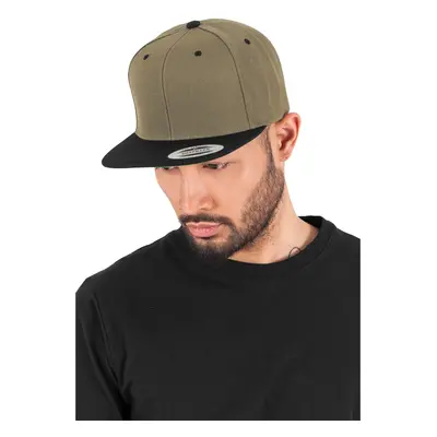 Classic Snapback Cap Black/Olive