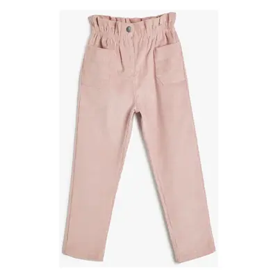 Koton Pink Baby Girl Pants