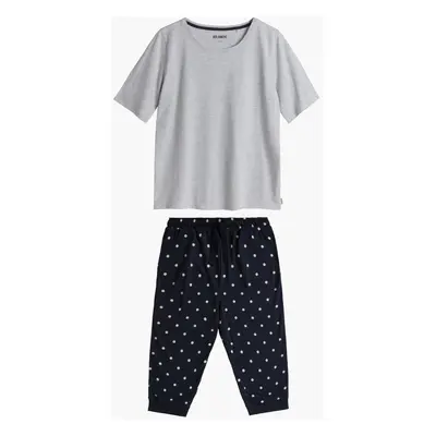 Women's pyjamas ATLANTIC - navy blue/grey