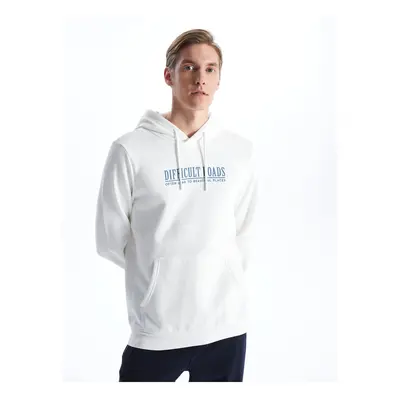 LC Waikiki Long Sleeve Printed Men's Hoodie