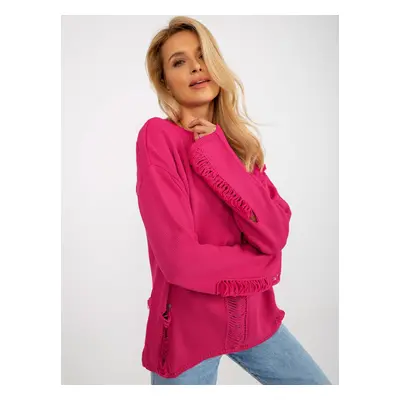 Sweater-BA-SW-8043.08X-Fuchsia