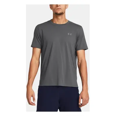 Under Armour T-Shirt UA LAUNCH ELITE SHORTSLEEVE-GRY - Men