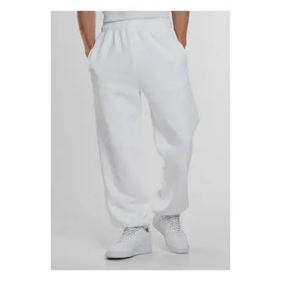 Men's sweatpants Fluffy white