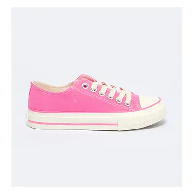 Women's Low-Top Sneakers Big Star Pink