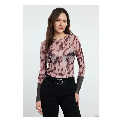 Trendyol Multicolor*001 Knitted Garnish Regular/Normal Pattern Knitted Blouse