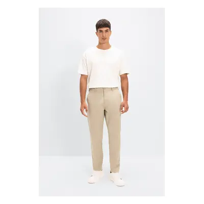 DEFACTO Chino Canvas Pants Tapered Fit Pocket