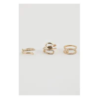 DEFACTO Women's 3-Piece Ring