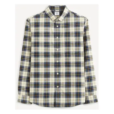 Celio Plaid Cotton Shirt - Men