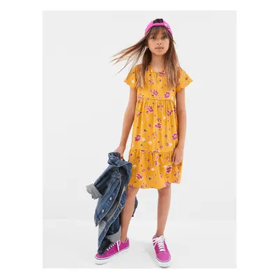 GAP Kids ruffle dress floral - Girls