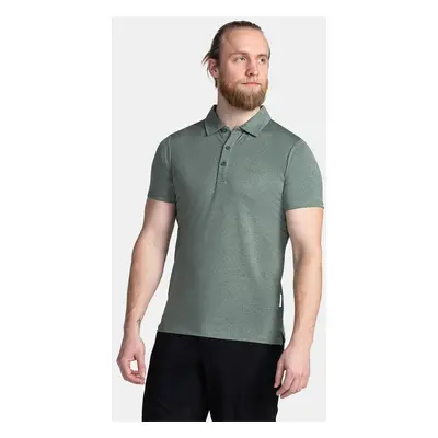 Men's polo shirt Kilpi OLIVA Dark green