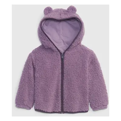 GAP Kids sweatshirt sherpa bear - Girls