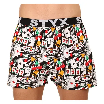 Men's boxer shorts Styx art sports rubber casino