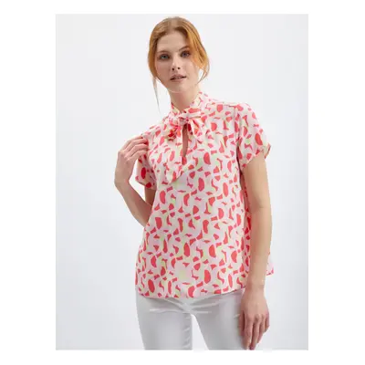 Orsay Pink Women Patterned Blouse - Women