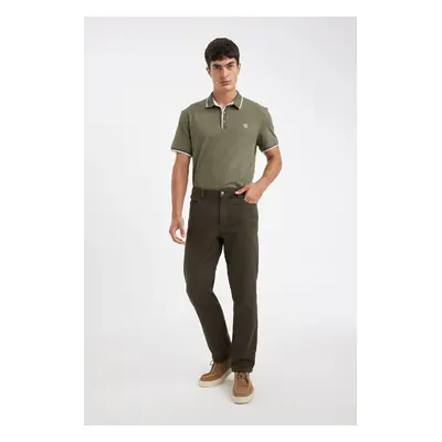 DEFACTO Basic Straight Leg Trousers with Pockets