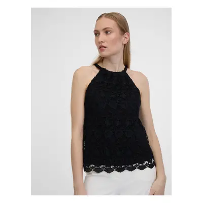 Orsay Black Ladies Lace Tank Top - Women