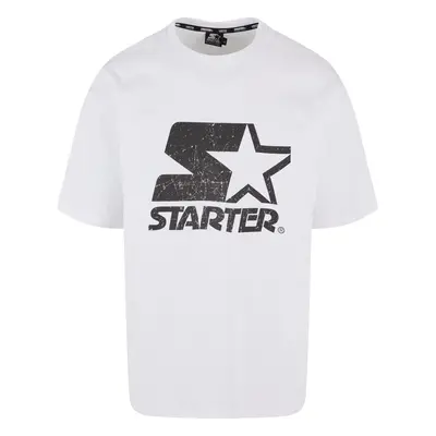 Men's T-shirt Starter Logo Oversize Acid white