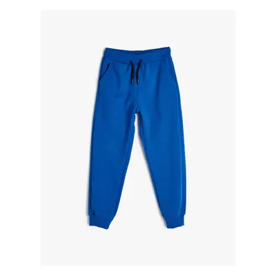 Koton Tied Waist Pocket Detailed Jogger Sweatpants