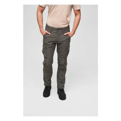 Pure Slim Fit Trousers - Olive