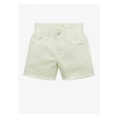 Light Green Girly Denim Shorts Tom Tailor - Girls