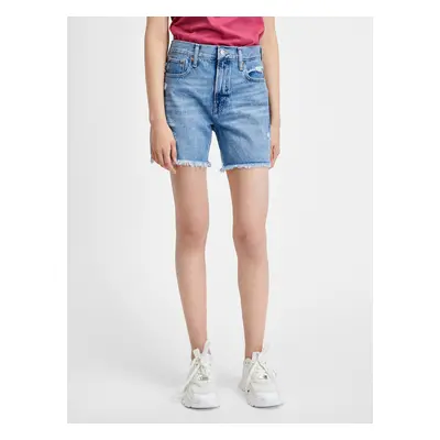 GAP Denim Shorts High Rise Loose - Women