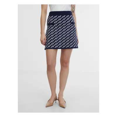 Orsay Navy Blue Women's Sweater Skirt - Women's