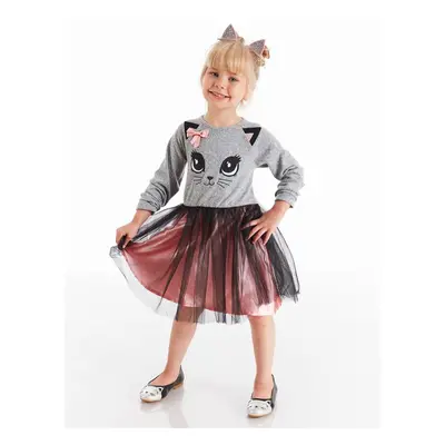 Lány ruha Denokids CFF-20S1-019/Grey, Pink, Black