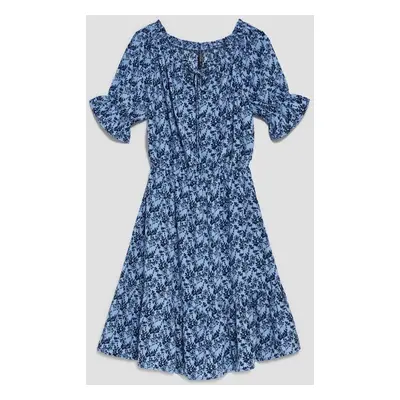 WOMEN'S DRESS L-SU-3764 BLUE