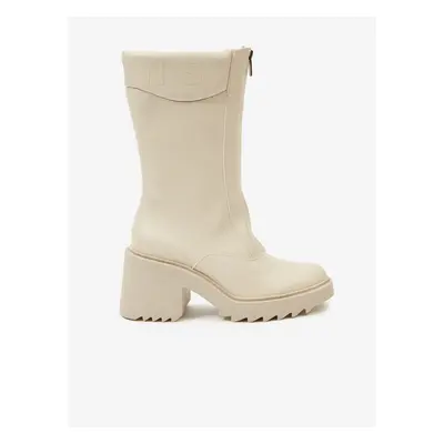 Creamy women's boots Pepe Jeans Boss - Women