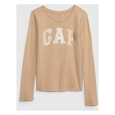 Children's organic T-shirt with GAP logo - Girls