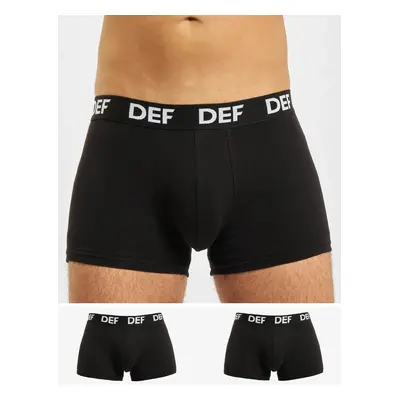 DEF Cost 3-Pack Boxer Shorts Black