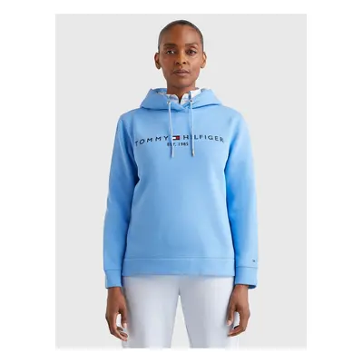 Light blue Womens Hoodie Tommy Hilfiger - Ladies