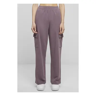 Women's Baggy Light Terry Sweatpants Purple