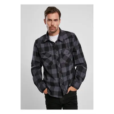 Plaid shirt black/grey