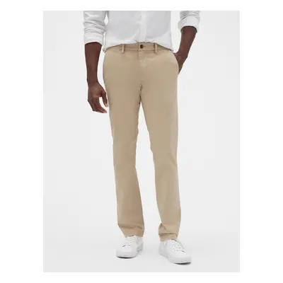 Beige men's trousers GAP Slim Fit