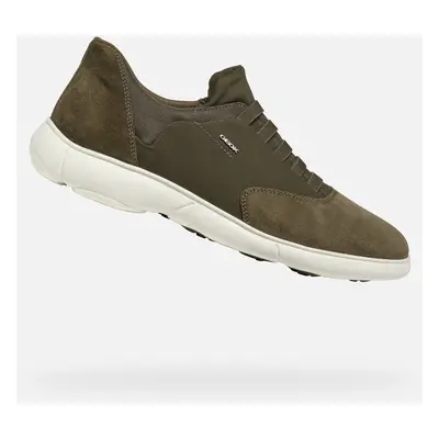 Khaki men's sneakers Geox Nebula 2.0 - Men's