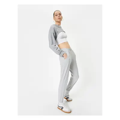 Koton Jogger Sweatpants Comfortable Fit with Pocket