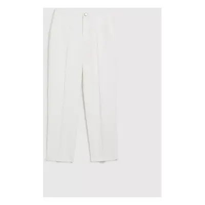 Women's trousers MOODO - white