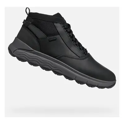 Black men's ankle boots Geox Spherica 4x4 B Abx - Men's