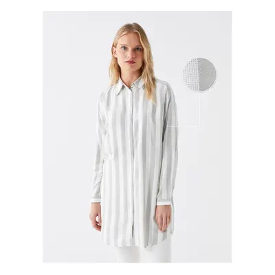 LC Waikiki Striped Long Sleeve Women's Shirt Tunic