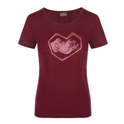 Women's outdoor T-shirt Kilpi GAROVE-W dark red